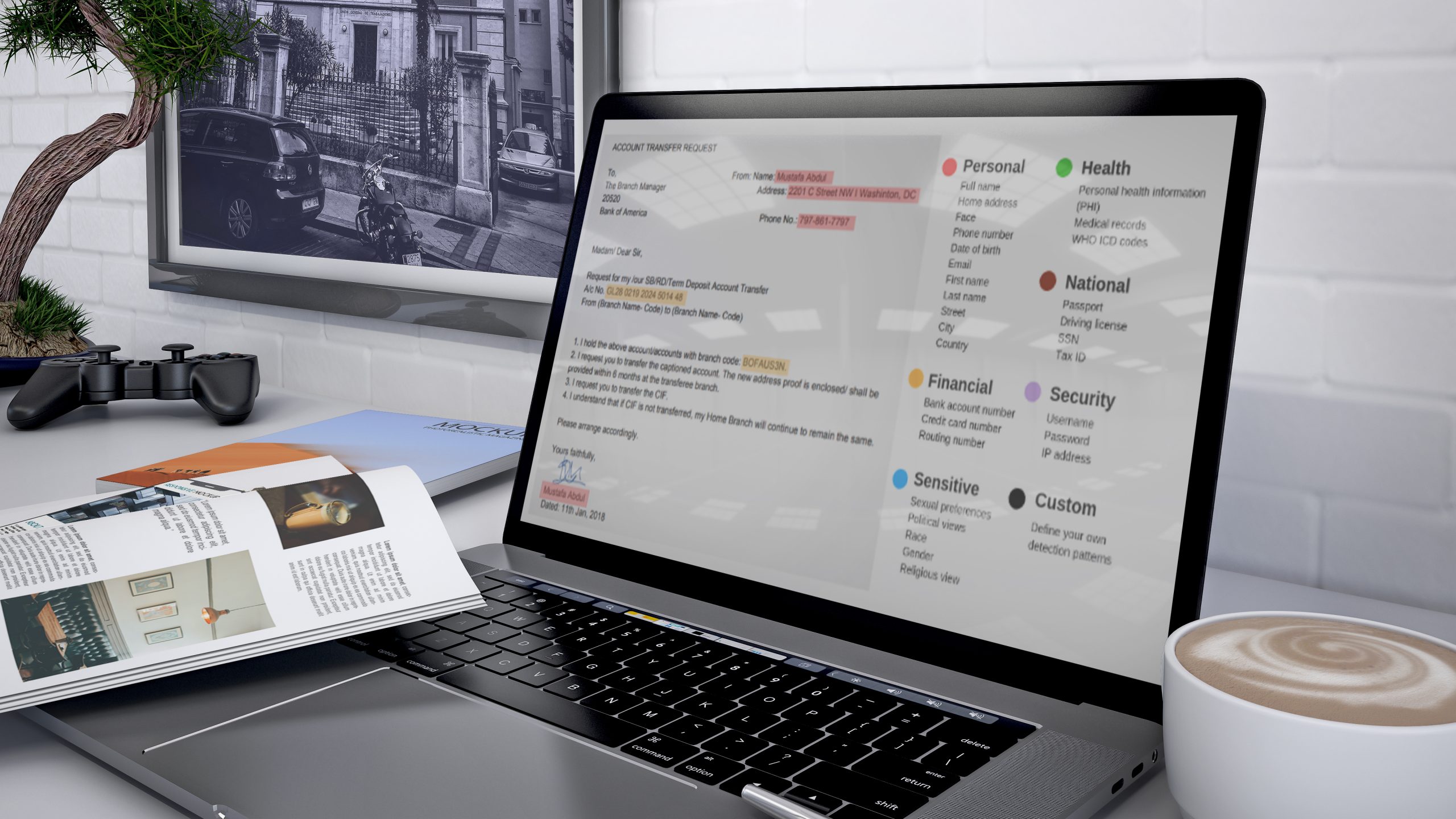 Novo módulo de Data Discovery 1 Notebook exibindo o módulo de Data Discovery da Privacy Tools
