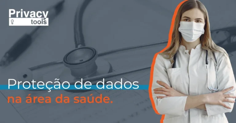Capa do artigo: A importância da proteção de dados na área da saúde