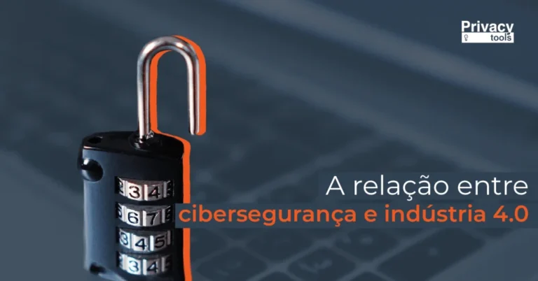 Capa do artigo: A relação entre cibersegurança e indústria 4.0