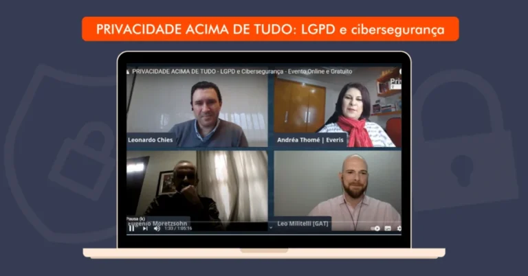 Capa do artigo: 3 destaques do evento LGPD e Cibersegurança