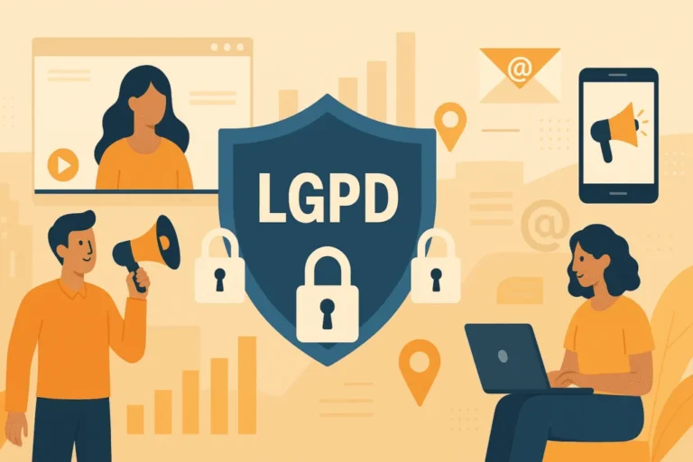 Capa do artigo: No show, na igreja, na publicidade, no marketing: Os impactos da LGPD