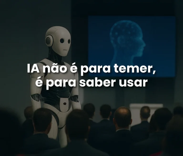 Capa do artigo: IA não é para temer, é para saber usar