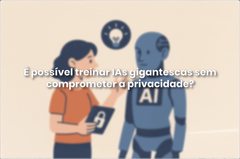 Article cover: Is it possible to train gigantic AIs without compromising privacy?