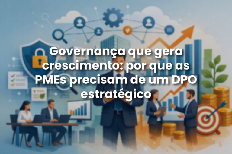 Capa do artigo: Governança que gera crescimento: por que as PMEs precisam de um DPO estratégico