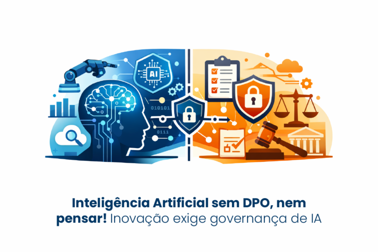 Capa do artigo: Inteligência Artificial sem DPO, nem pensar! Inovação exige governança de IA